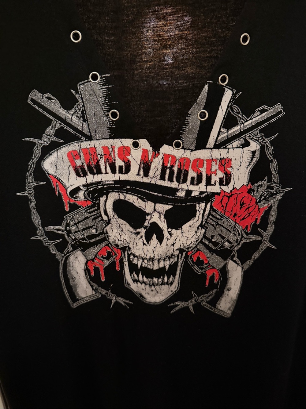 Guns N Roses Black womens Tshirt - Picture 5 of 8